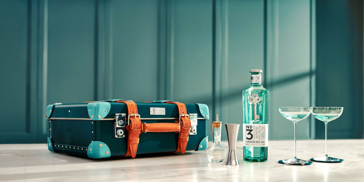 Globe-Trotter X No.3 London Dry Gin Unrivalled Martini Case - GLOBE-TROTTER