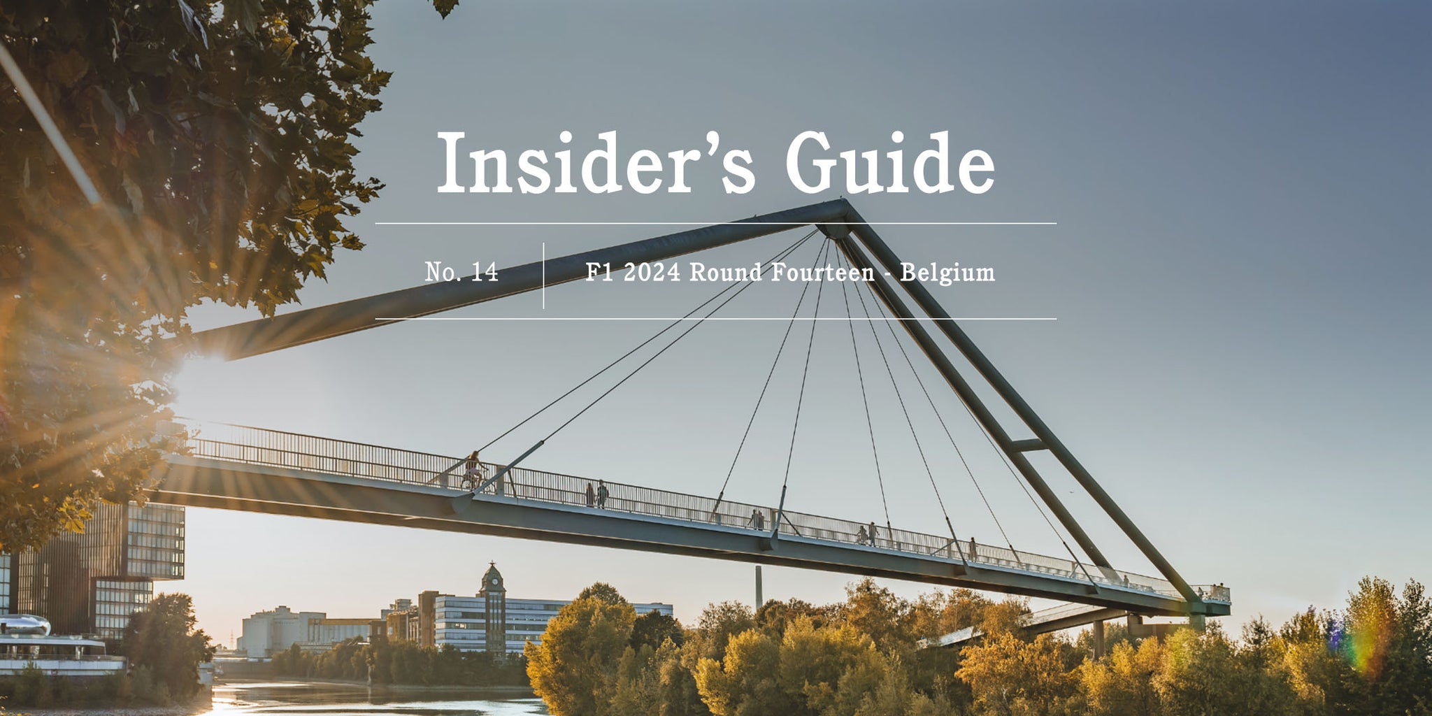 F1 2024 Insider's Guide No. 14 – Belgium