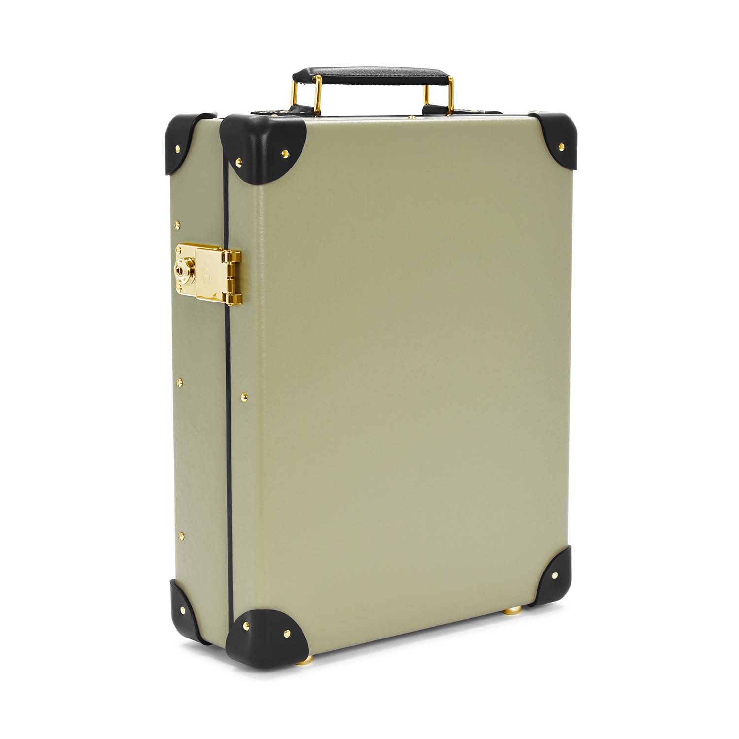 Centenary · 12-Slot Watch Case | Olive/Black/Gold