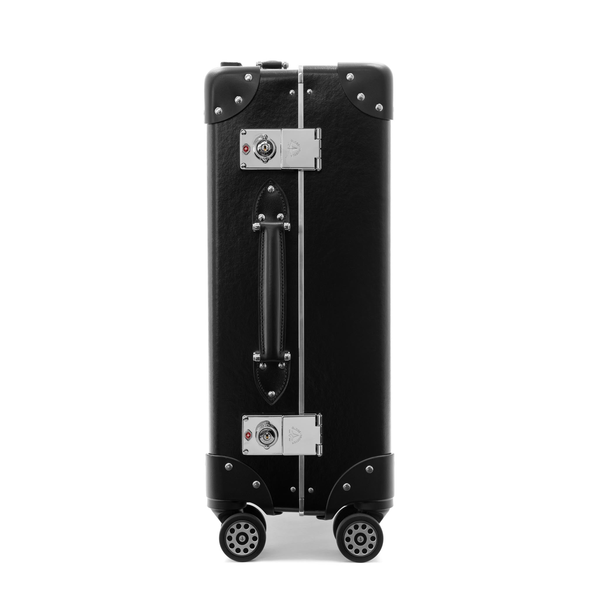 Metropolis · Carry-On - 4 Wheels | Black/Black/Chrome