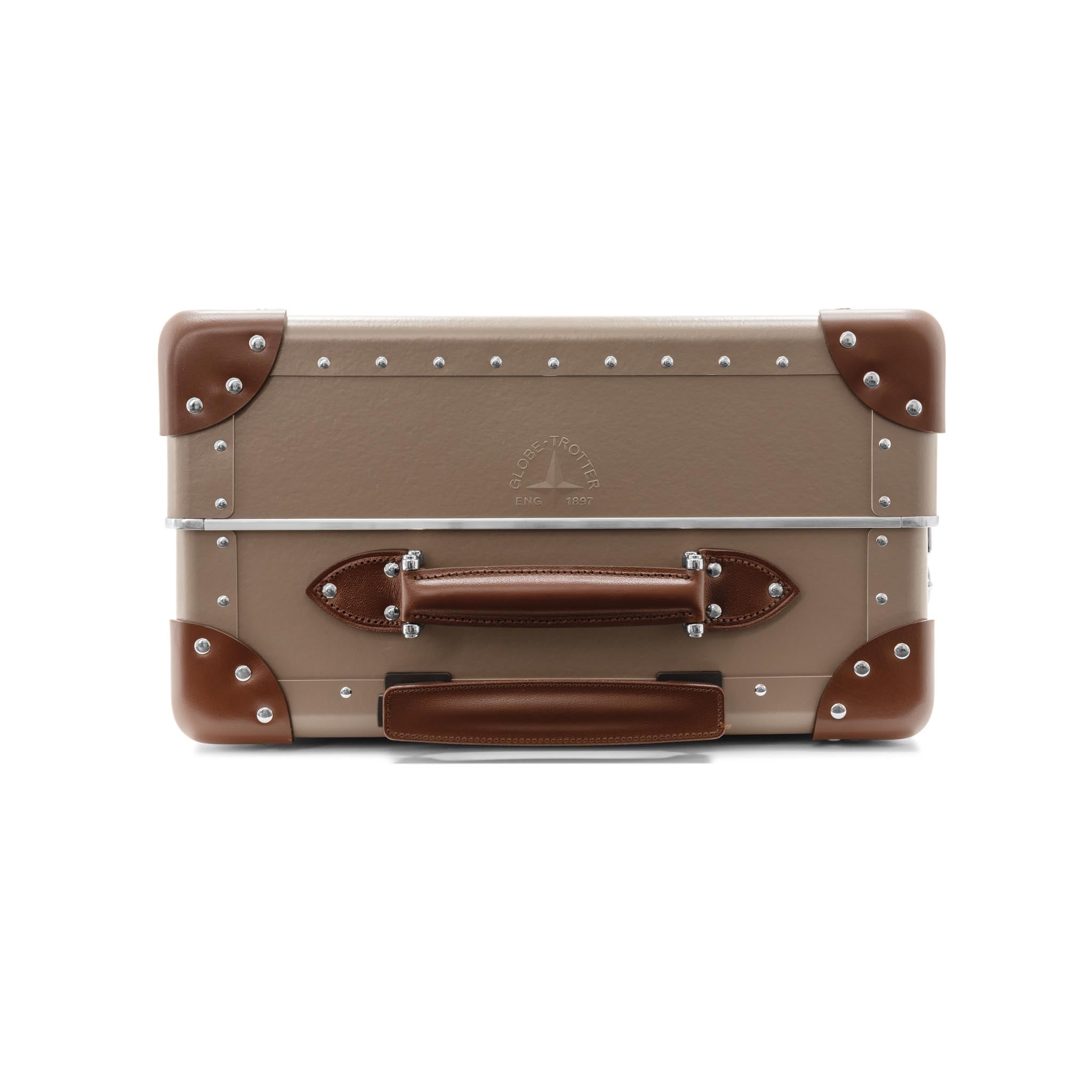 Metropolis · Carry-On - 4 Wheels | Noble Brown/Brown/Chrome