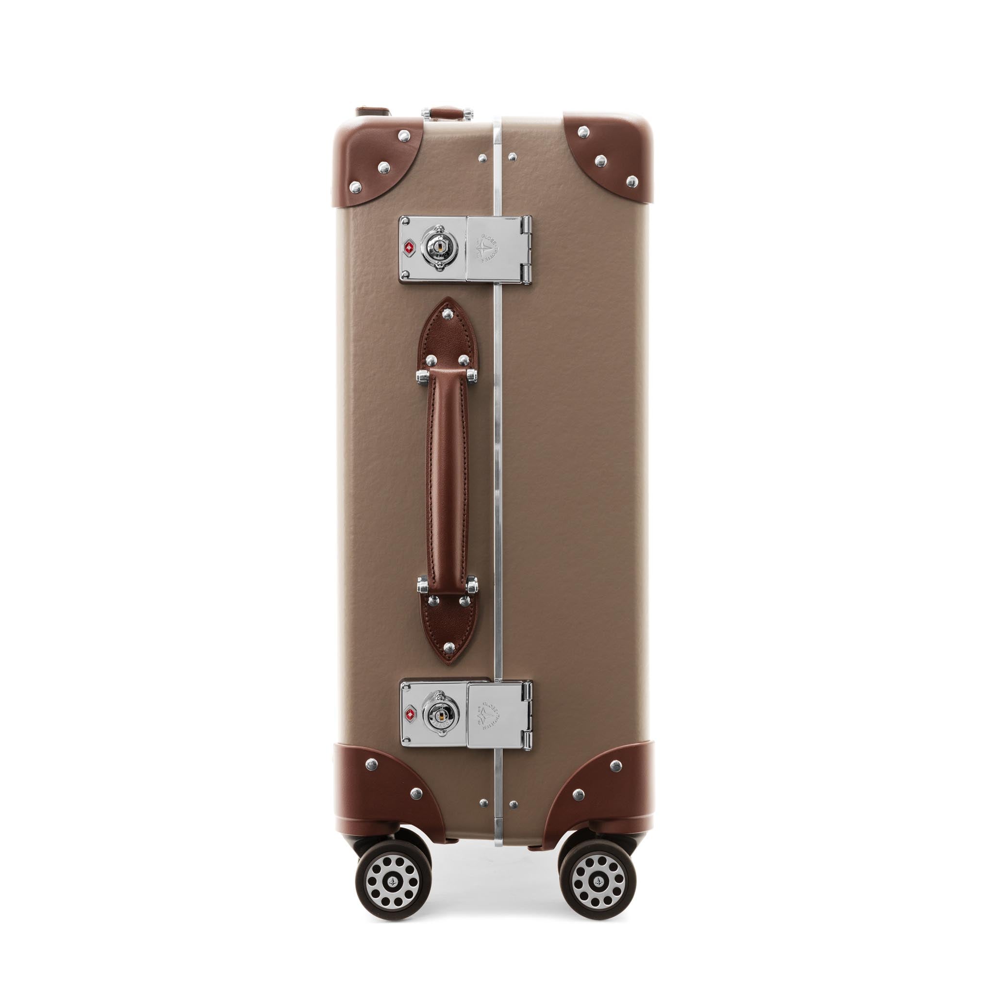 Metropolis · Carry-On - 4 Wheels | Noble Brown/Brown/Chrome