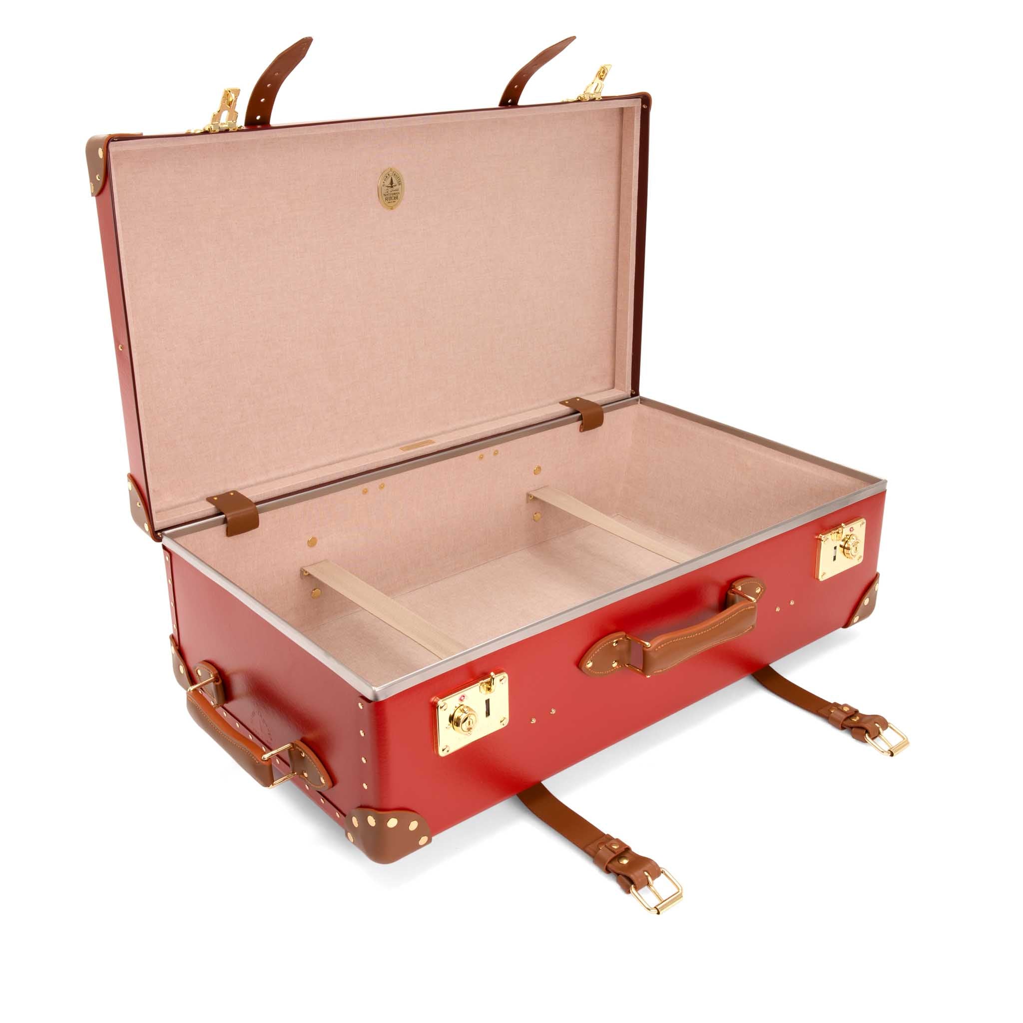 Centenary · Large Suitcase | Red/Caramel