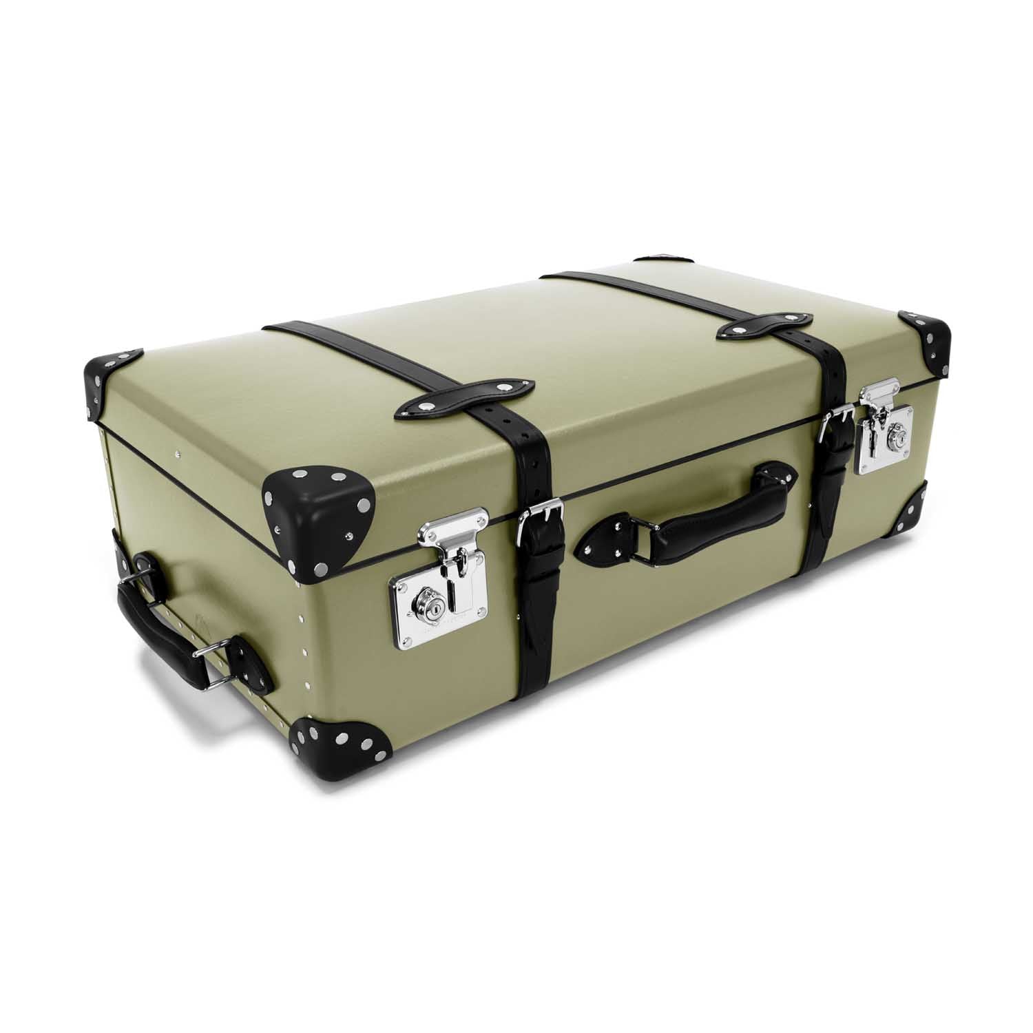 Centenary · Large Suitcase - 2 Wheels | Olive/Black/Chrome