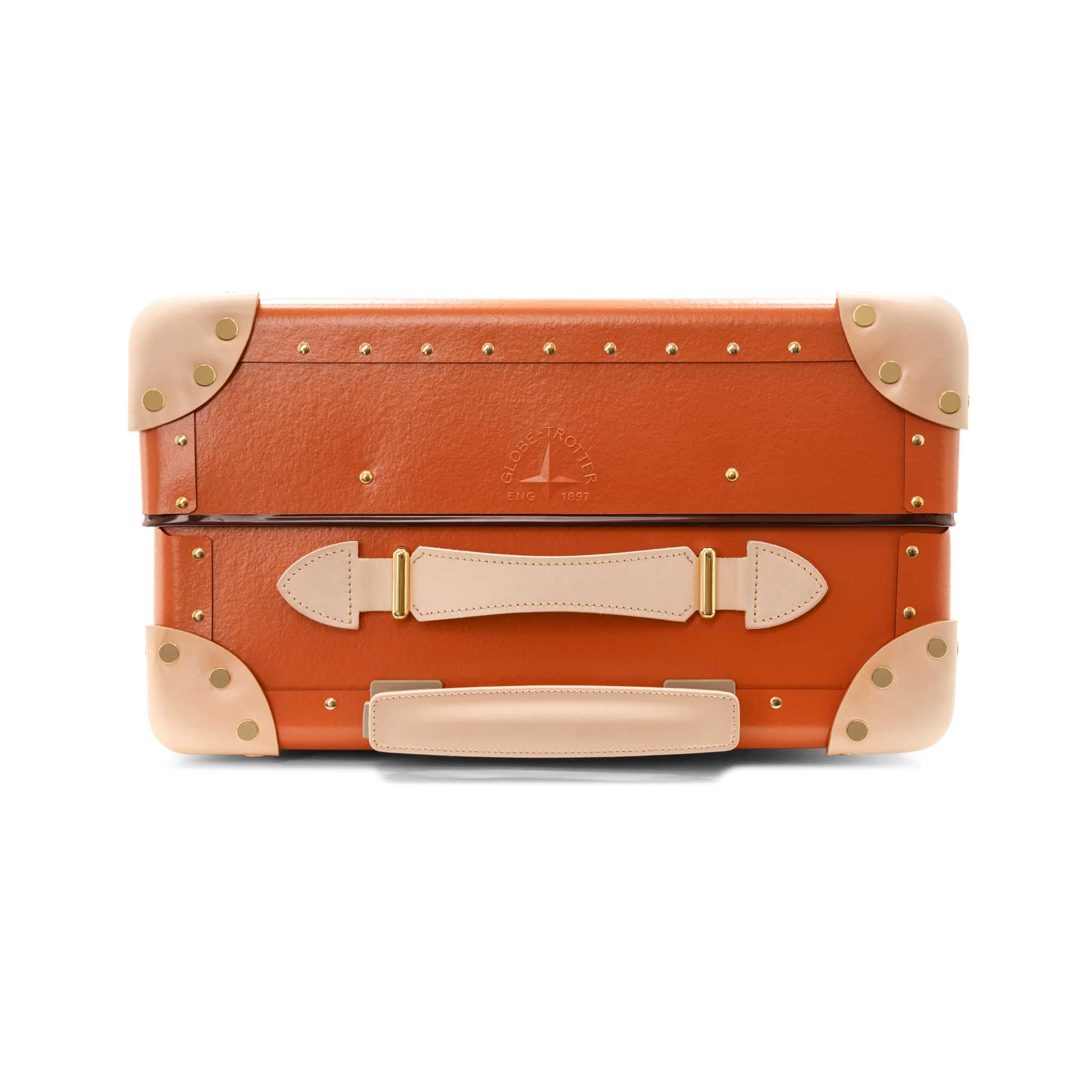 Cotswolds · Carry-On - 4 Wheels | Orange/Natural/Brass