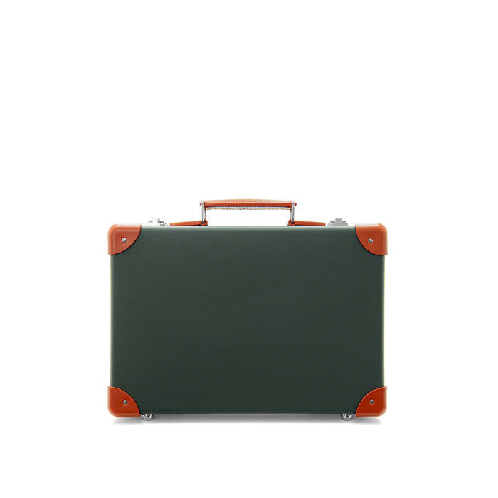 Crafted · Small Attaché | Leaf/Orange/Chrome