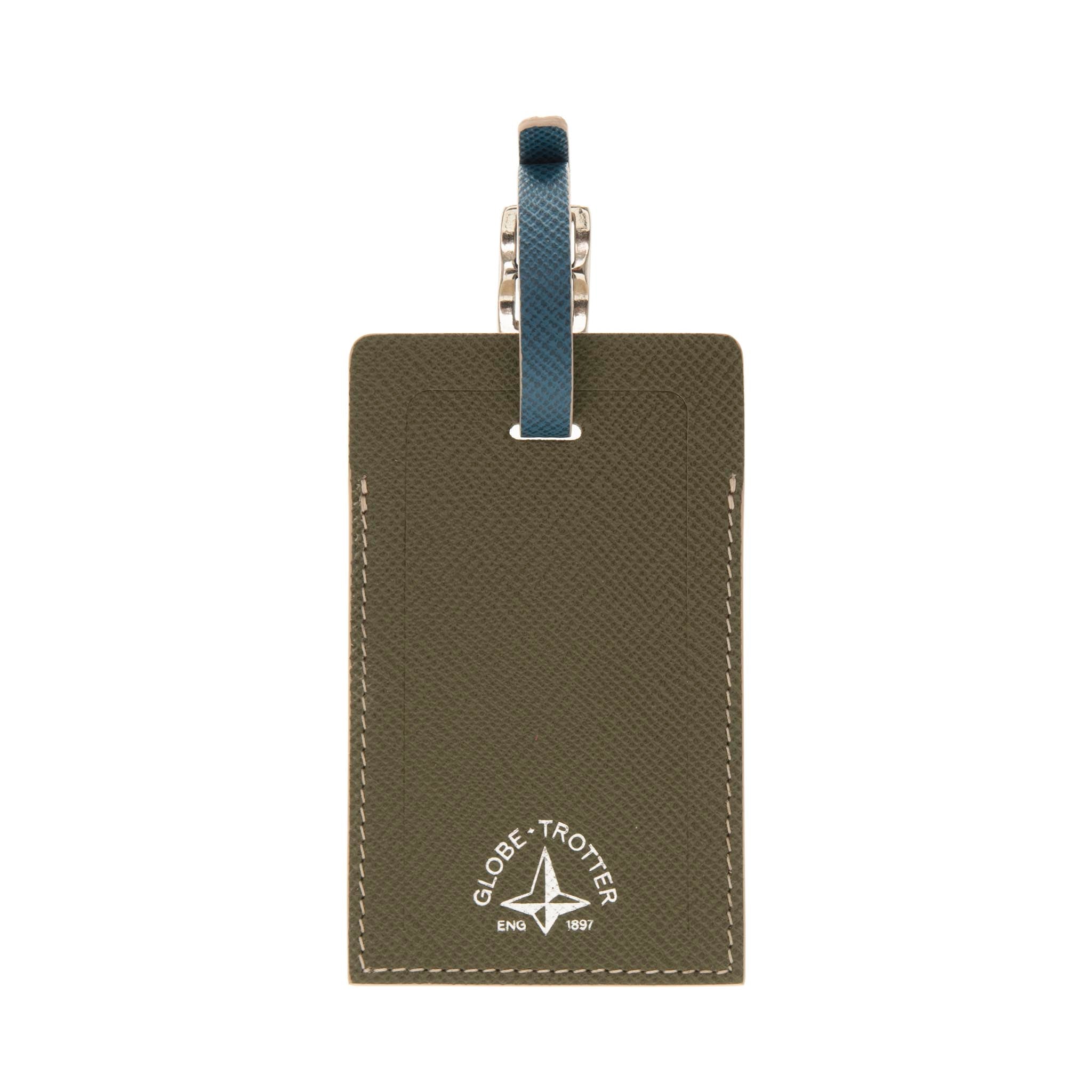 Jet · Luggage Tag | Dark Green/London Store/Teal/Chrome