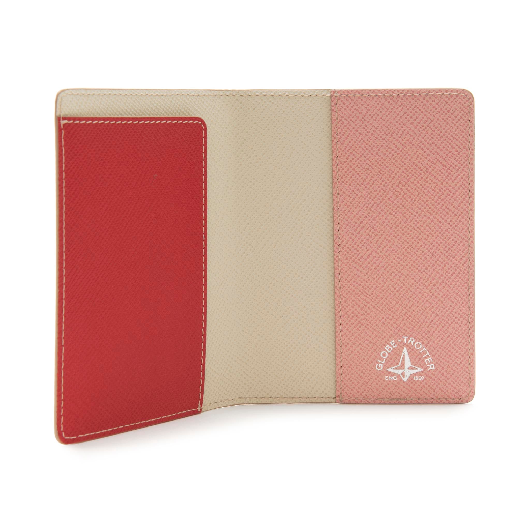 Jet · Passport Holder | Ivory/Red/Baby Pink