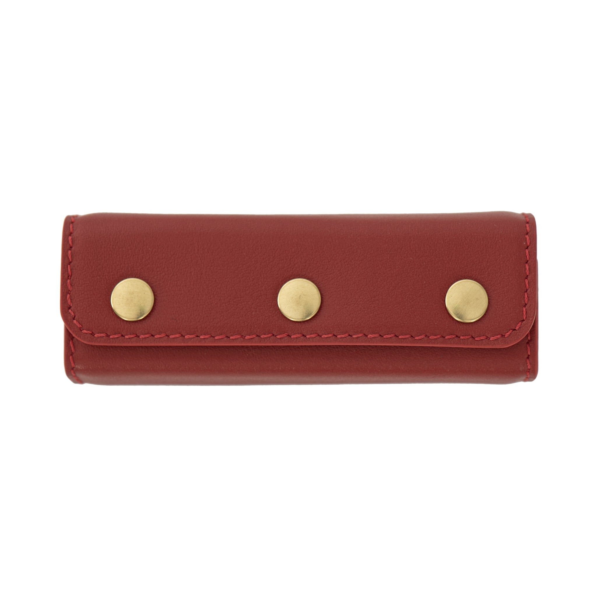 GT · Leather Trolley Handle | Red