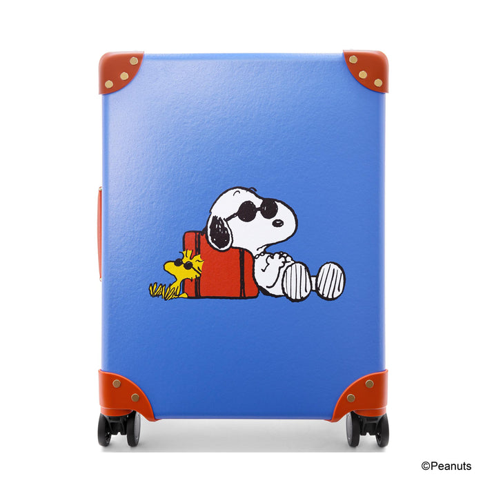 PEANUTS · Carry-On - 4 Wheels | Royal Blue/Orange/Gold