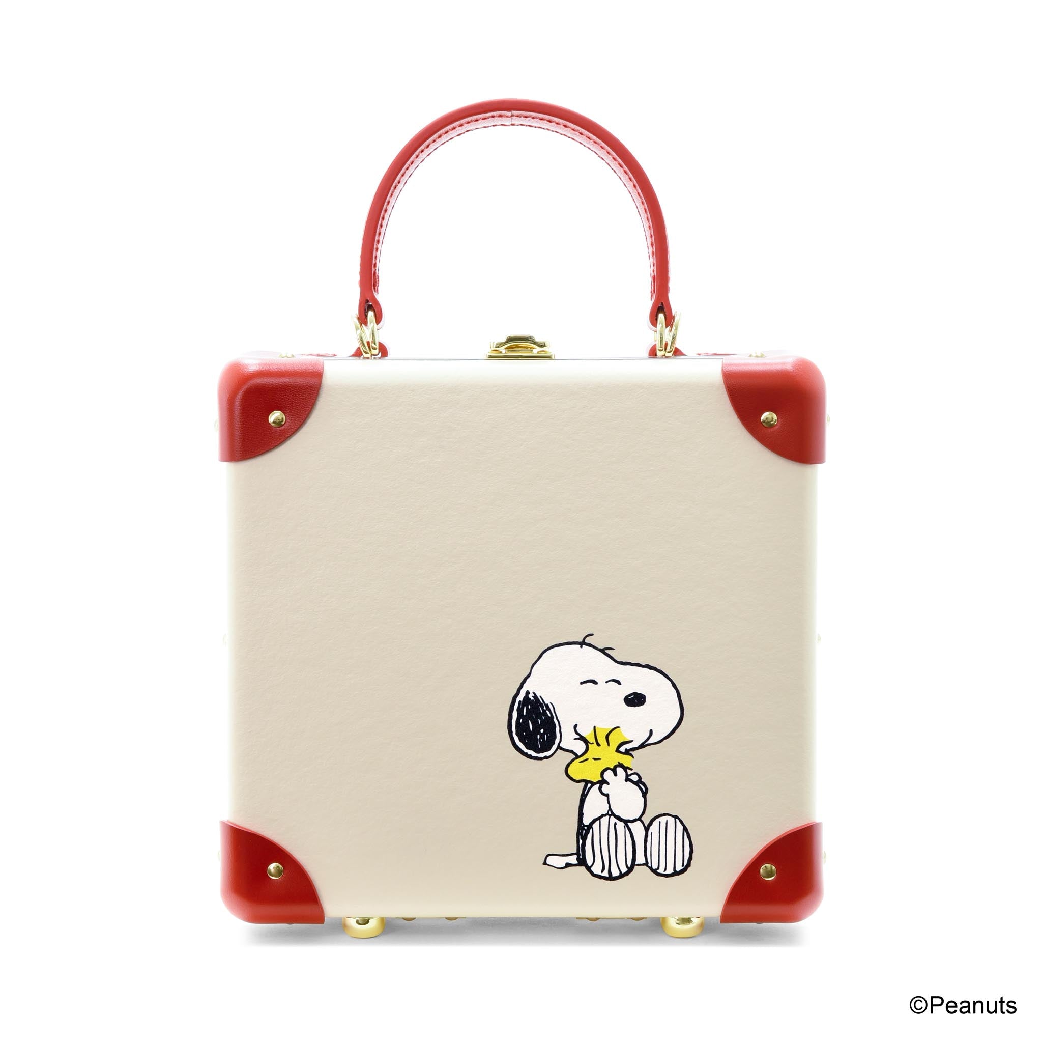 PEANUTS · London Square | Ivory/Red/Gold