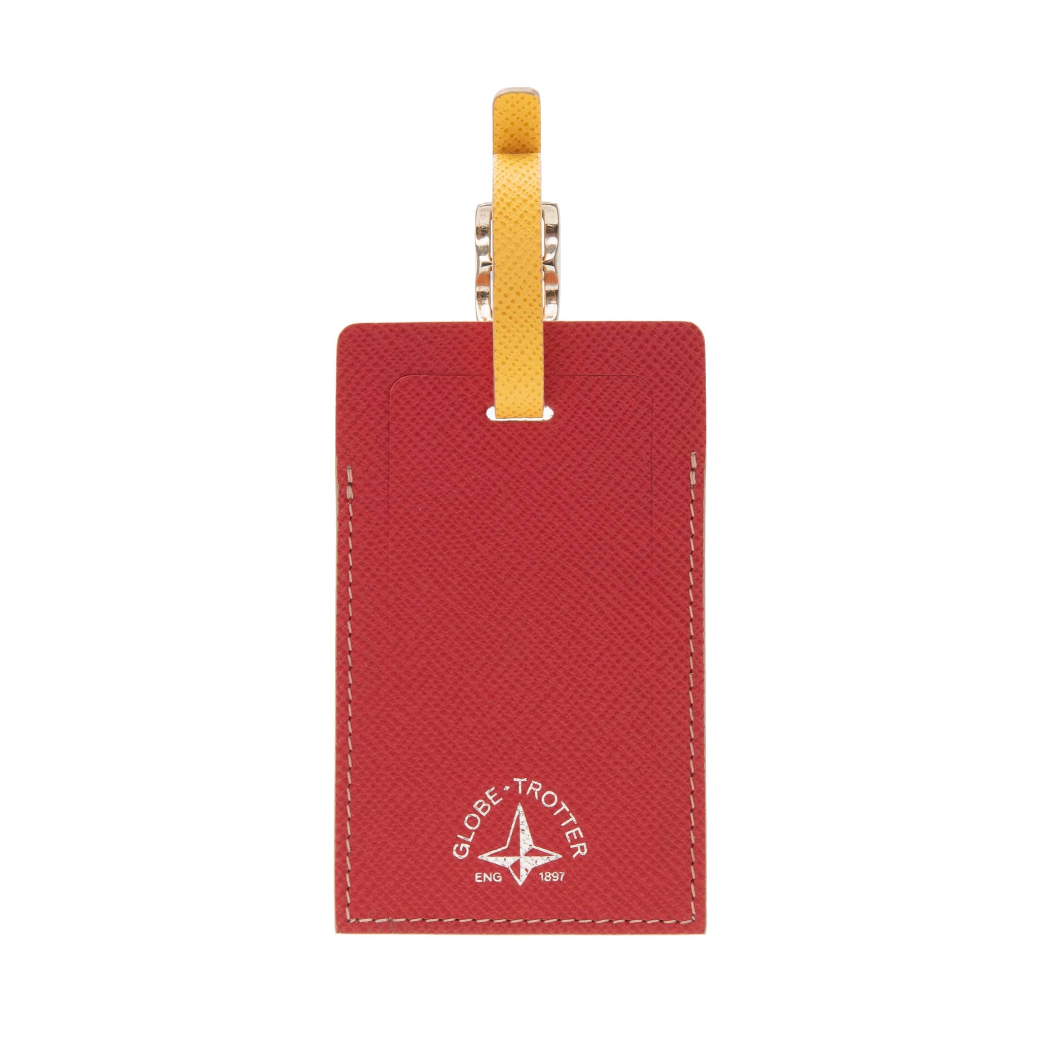 Jet · Luggage Tag | Red/Orange/Yellow/Chrome