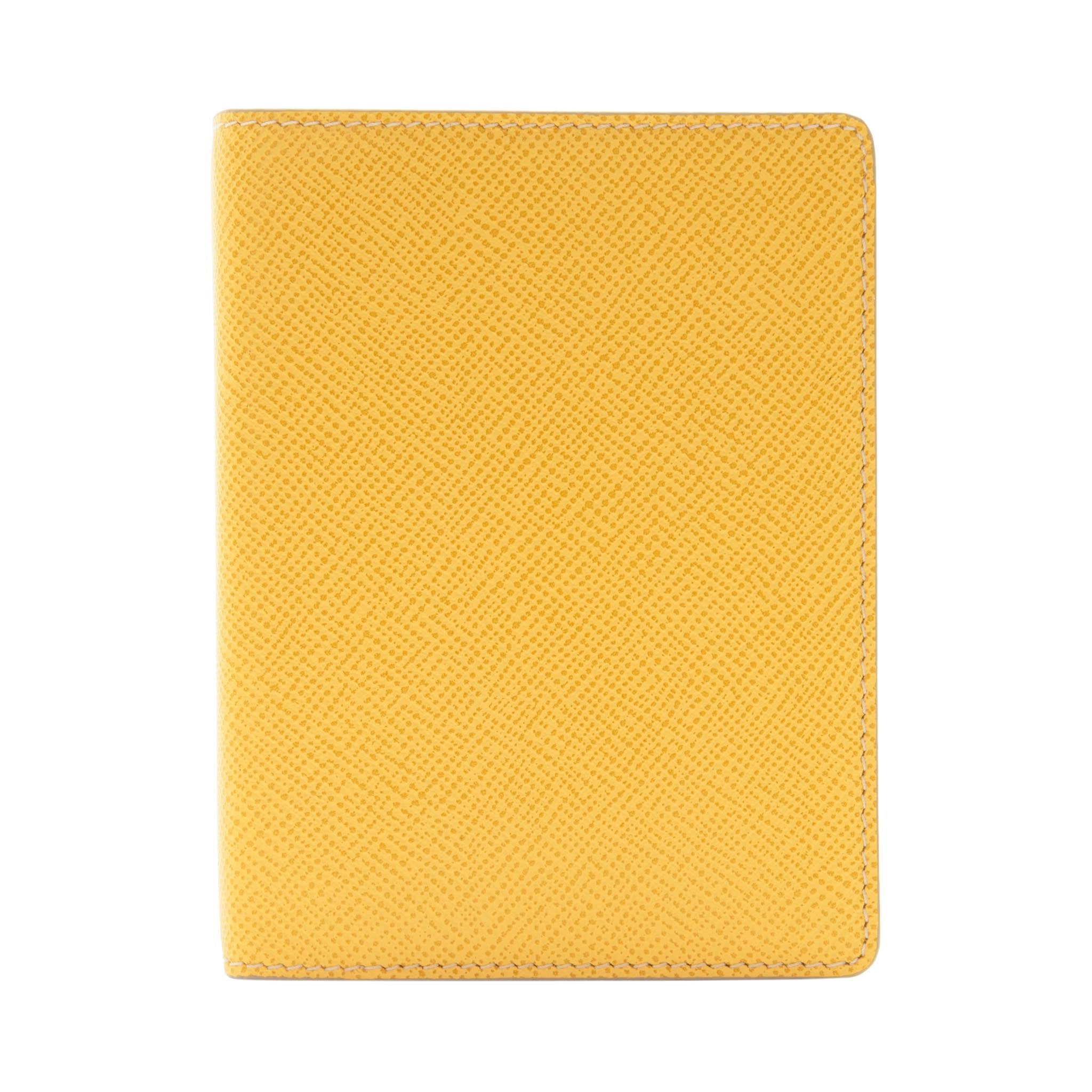 Jet · Passport Holder | Yellow/Ivory/London Stone