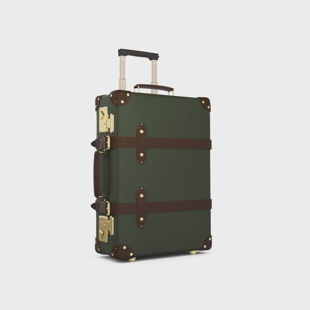 Centenary · Carry-On - 2 Wheels | Green/Brown