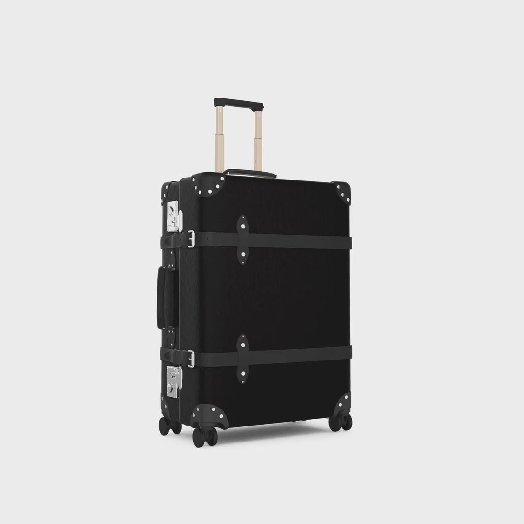 Centenary · Carry-On - 4 Wheels | Black/Black/Chrome