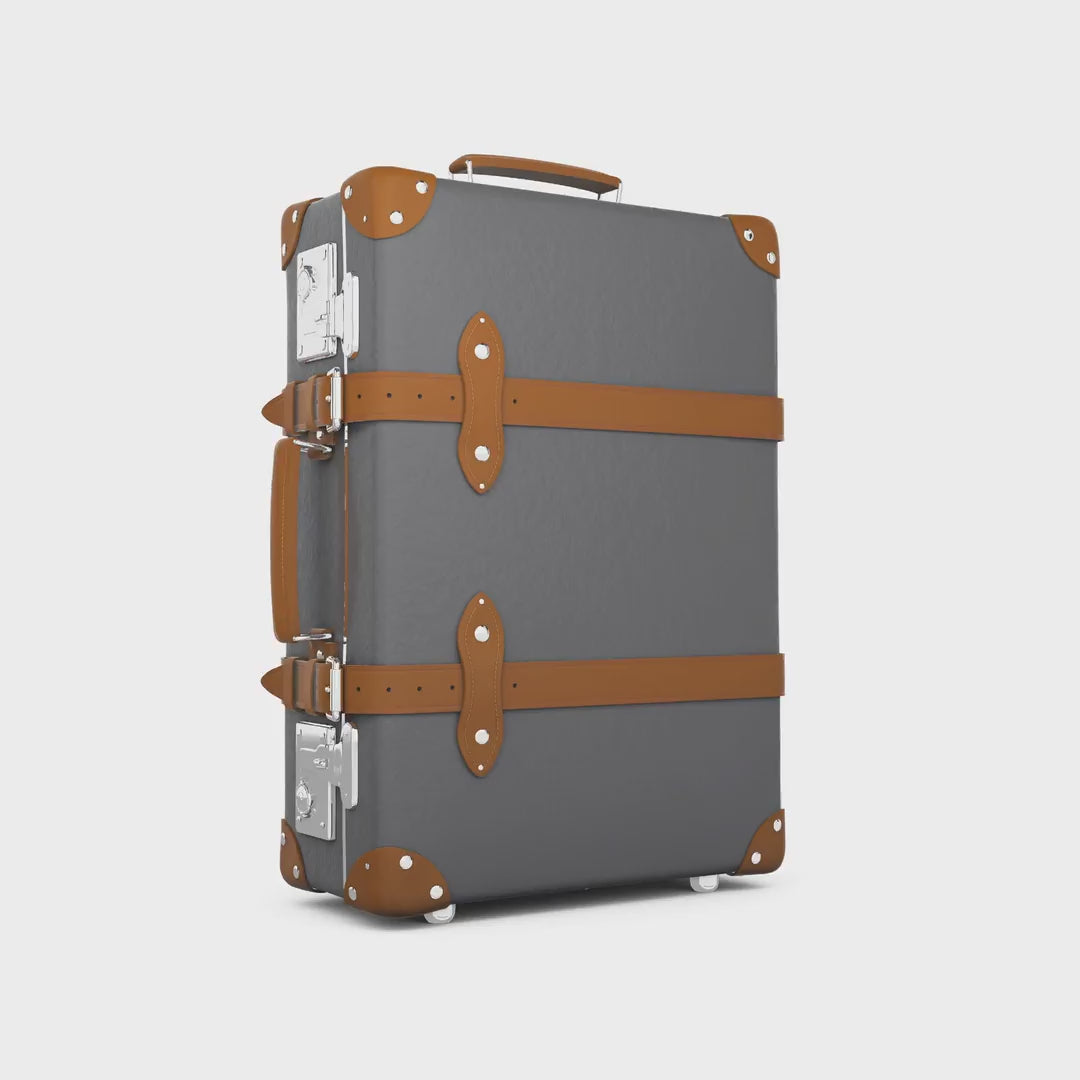 Centenary · Carry-On - 2 Wheels | Grey/Caramel