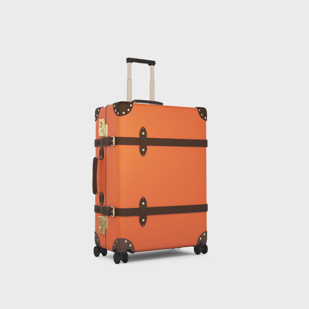 Centenary · Large Check-In - 4 Wheels | Marmalade/Brown