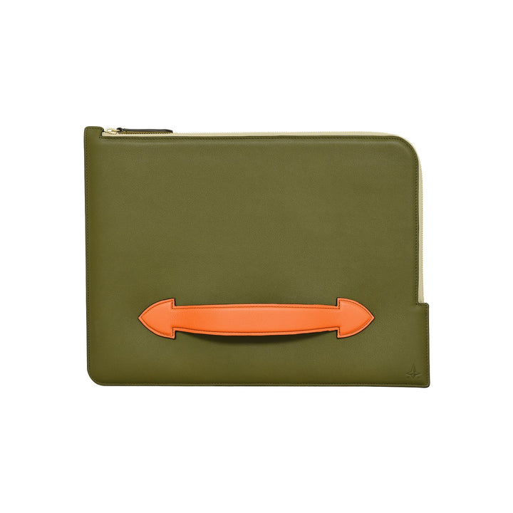 1897 · A4 Document Holder | Multi/Khaki - GLOBE-TROTTER