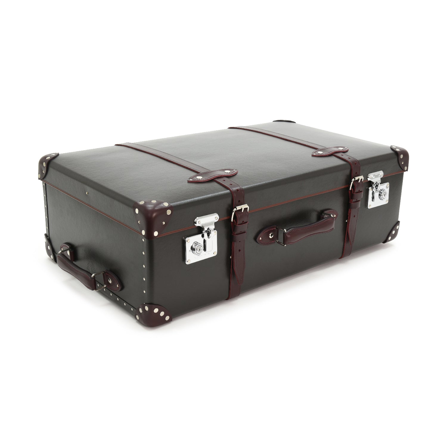 Centenary - Large Suitcase | Brown / Burgundy | Globe-Trotter
