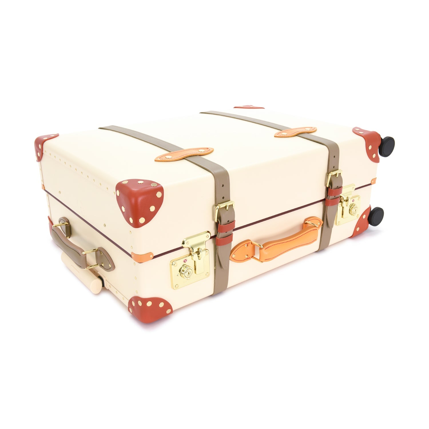 Melrose · Large Check-In - 4 Wheels | Ivory/Multi - GLOBE-TROTTER